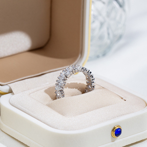 แหวนเพชรเมล็ดรูปลูกแพร์ทองคำ 14K รุ่น MSR-2131 จาก Messi Jewelry แหวนเพชรเพาะเลี้ยง แหวนแต่งงาน - Product Image 2