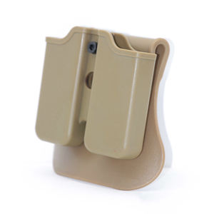 Portacargador Doble Universal de Nailon para Cargadores de <span class=keywords><strong>9mm</strong></span>, Liberación Rápida, Accesorio de Caza Resistente - Product Image 5