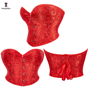Corset Amincissant Grande Taille S-6XL, <span class=keywords><strong>Hauteur</strong></span> 23CM, Modèle Court, Fermeture 4 Busc, Ann Cherry Corset Victory - Product Image 5