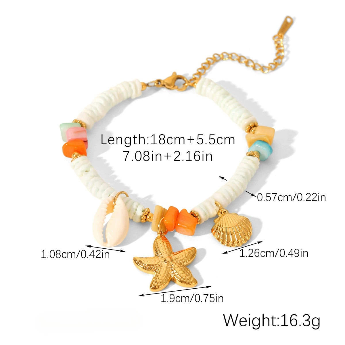 pearl charm bracelet