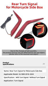 ไฟเลี้ยวข้างรถมอเตอร์ไซค์แบบ LED พร้อมไฟ Ambient สำหรับตกแต่งรถมอเตอร์ไซค์ - Product Image 4