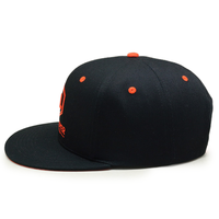 Casquette de baseball ajustée unisexe avec patchs personnalisés, logo brodé, fermeture snapback, performance sportive