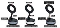 Support de téléphone magnétique pour voiture à aspiration par le vide, version améliorée 2026, aimant puissant N52, rotation à 360° °   Support rotatif pliable pour tableau de bord, salle de sport, bureau