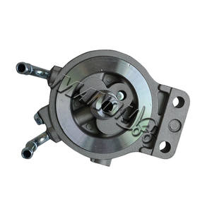 Couverture de pompe manuelle diesel Hyster 2084449, composant hydraulique en acier pour pièces de moteur de chariot élévateur - Product Image 1