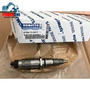 High Quality Excavator Parts PC210-8 PC200-8 Injector 6754-11-3011 0445120231 For Komatsu
