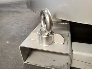 Personalizzazione di garanzia della qualità contenitore in metallo acciaio inox IBC Tote Tank