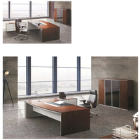 Haut de Gamme Moderne Table de Bureau En Bois Massif De Luxe Exécutif CEO Bureau Bureau