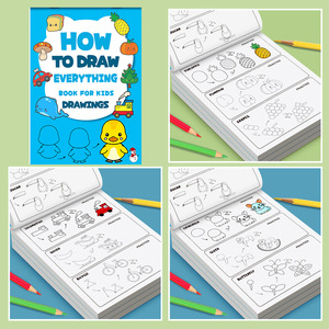 Libri di Disegno Passo dopo Passo per Bambini, Libri Tutorial con Figure a Stick Figure, Quaderni per Colorare e Disegnare, Libro di Attività per Imparare a Disegnare - Product Image 2