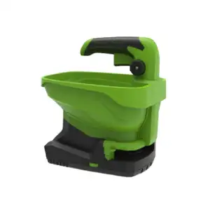 Özel tasarım Mini bahçe el tohum serpme USB sepeti traktör Sower organik gübre 3.3L 7.2V yayın ekme makinesi
