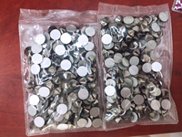 Yantuo Vente en gros de strass en verre à dos plat SS30, pierres en cristal non thermocollantes, utilisées pour la décoration de nail art, les bijoux, les étuis de téléphone