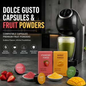 แคปซูลมัทฉะรสชาติหลากหลาย Dolce Gusto ชาเขียวแบบเม็ด บรรจุภัณฑ์ออกแบบเองได้ รับผลิตแบบ OEM แบรนด์ส่วนตัว ขายส่งจำนวนมาก จากโรงงานโดยตรง - Product Image 6