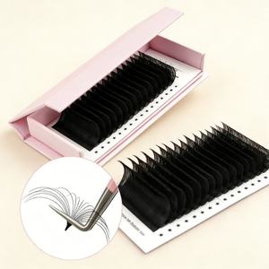 Extensions de cils en cachemire de qualité supérieure en gros, plateaux de cils individuels pour volume, extensions de cils en vison à marque privée - Product Image 5