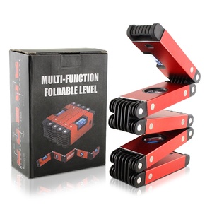 Outil de nivellement <span class=keywords><strong>magnétique</strong></span> multifonctionnel à 5 côtés de 28 pouces, <span class=keywords><strong>niveau</strong></span> à bulle pliable - Product Image 1