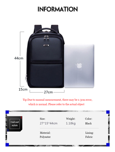 <strong>New</strong> Fashion <strong>Backpack</strong> Male Business Commuting Large Capacity Multi-<strong>functional</strong> 15.6'' Laptop Bag Popular Leisure Travel <strong>Backpacks</strong> - Product Image 6