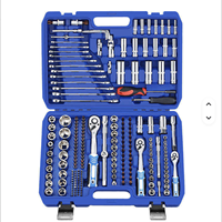 Kit d'outils de réparation automobile professionnel WKC 61 pièces, jeu de clés à douilles CR-V, coffret d'outils manuels complet OEM