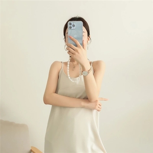 Étui de téléphone transparent avec bracelet de perles et sangle bandoulière pour <span class=keywords><strong>iPhone</strong></span> 17/16/13/12/<span class=keywords><strong>11</strong></span>/14/15 Pro Max/XR/X/XS/Mini/7/8 Plus - Product Image 1