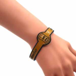 定制阿尔法生活会员希腊字母腕带联谊会希腊礼品腕带促销和商务礼品 - Product Image 3