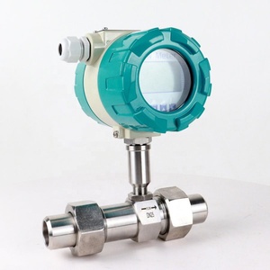 Nhỏ gọn rõ ràng loại dầu khí DIESEL hữu cơ chất lỏng xung hiện tại dòng <span class=keywords><strong>Turbine</strong></span> MÉT 1 "2" NPT kỹ thuật số đo lưu lượng - Product Image 3