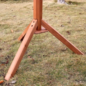 Luxury Modern Extra Large Solid Wood <strong>Outdoor</strong> Bird Cage Weatherproof Wooden <strong>Aviary</strong> for Parrots Pigeons Waterproof Roof Secure - Product Image 4