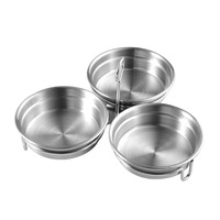 Moule à œufs vapeur en acier inoxydable 304, compatible lave-vaisselle et four, pour petit-déjeuner, œufs pochés ou durs, outil métallique durable