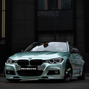 WRAPMASTER 7.5 Mil 1.5m Lámina Metálica Líquida Verde Grace de Lujo TPU Autorreparable Anti-Rayas con Protección UV y Cambio de Color Brillante para Coche - Product Image 1