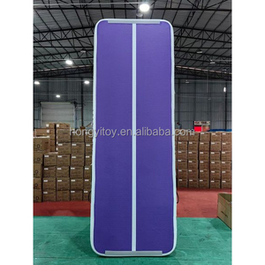 Hongyi personnalisé PVC tapis de Yoga gonflable gymnastique Airtrack tapis Air Track tapis matelas de lit gonflable - Product Image 3