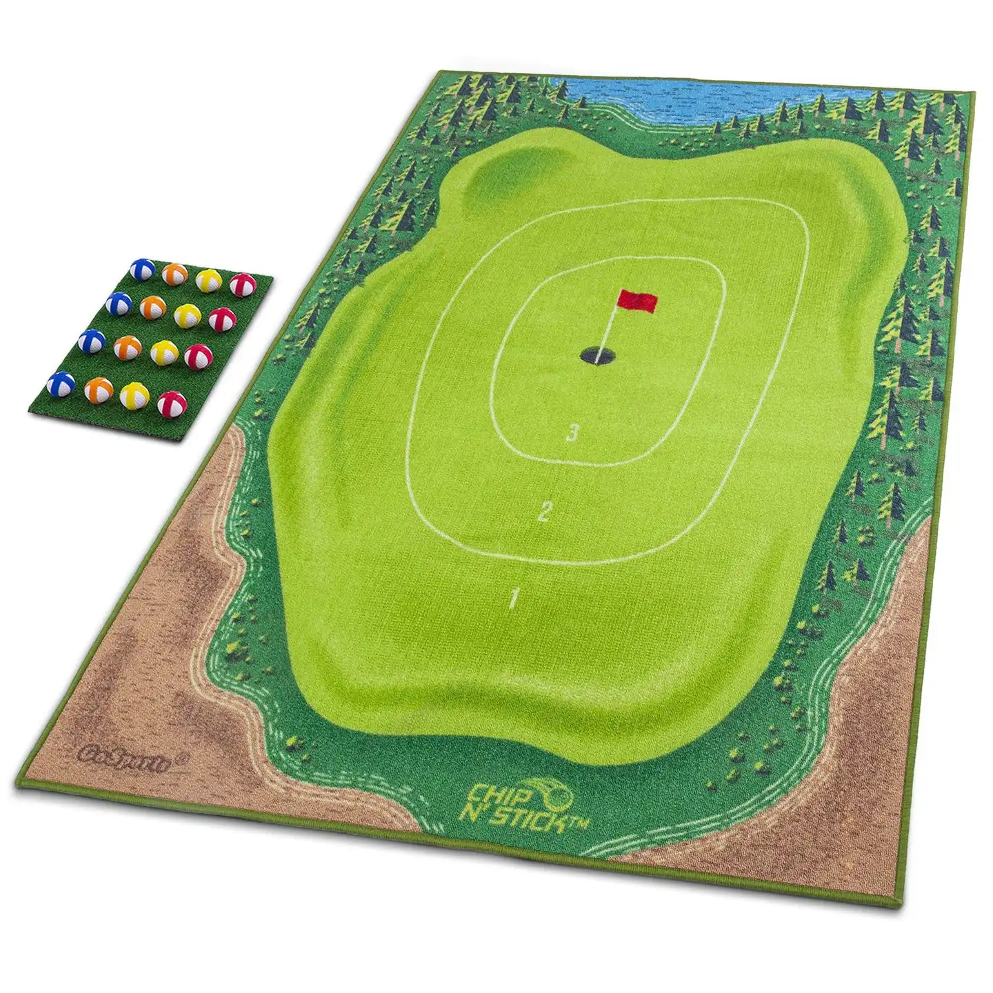 Atacado Personalizado Cor Tipo Indoor Golf Prática Colocar Verde Golf Strike Prática Colocar Mat