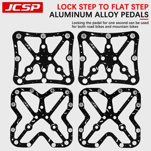 Pedal de Bicicleta para Convertir a Pedal Plano, Placa de Pedal de Aleación de Aluminio, Compatible con Bicicleta de Carretera <span class=keywords><strong>SPD</strong></span>/Bicicleta de Montaña <span class=keywords><strong>SPD</strong></span>/Bicicleta de Carretera KEO - Product Image 6