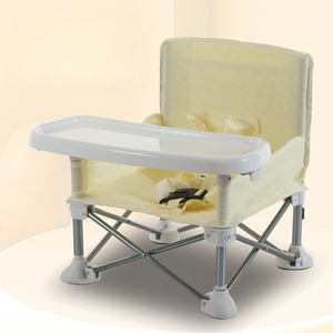 <span class=keywords><strong>Silla</strong></span> de alimentación de comedor multifunción para bebé con cinturón de protección desmontable para lavar <span class=keywords><strong>Silla</strong></span> de playa portátil para bebé - Product Image 3