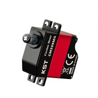 Micro servo KST CM509MG, engrenage entièrement métallique, haute tension, haute vitesse, 0,08 sec/60 °   Servomoteur RC de 6 kg pour hélicoptère RC, avion, drone