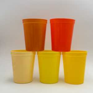 Gobelet carré réutilisable pour stade sportif, avec logo personnalisé, 16 oz, en PP de qualité alimentaire, écologique, avec couvercle et paille portables - Product Image 5