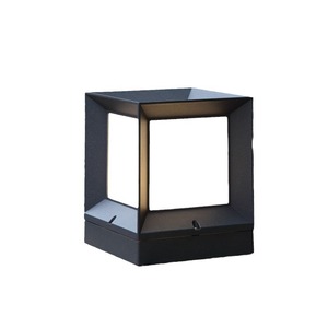 Led <b>Pillar</b> <b>Light</b> Aluminum Body 50000 Hours Lifespan Semi Flush Mount Outdoor Lighting - Product Image 2