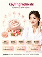 Toptan Özel Vücut Peelingi Beyazlatıcı Meyveli Peeling OEM ODM Özel Etiketli Cilt Bakım Cilası %100 Doğal Yoni Peelingi