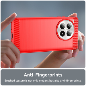 Sợi Carbon Mô Hình Phong Cách Chải Matte TPU Rugged <span class=keywords><strong>Bumper</strong></span> Trường Hợp Đối Với <span class=keywords><strong>OnePlus</strong></span> Ace <span class=keywords><strong>3</strong></span> Pro Bìa - Product Image 3