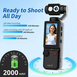 กล้องแอคชั่น Phomemo Q8 4K สำหรับกีฬา พร้อมเซ็นเซอร์ CMOS ขนาด 2.0 นิ้ว รองรับการชาร์จผ่าน USB กล้องหมุนได้ 180 องศา ซูมได้ 2X-7X - Product Image 6
