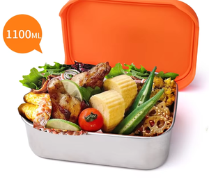 Boîte à lunch bento en acier inoxydable - Product Image 1