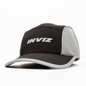 Cappello Snapback Personalizzato a 5 Pannelli con Visiera Piatta <span class=keywords><strong>Nero</strong></span> Grigio con <span class=keywords><strong>Logo</strong></span> Stampato e Nome, Asciugatura Rapida, per Campeggio e Attività all'Aperto - Product Image 1