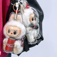 Étui de protection transparent en plastique de la série Fantasy pour poupée Happy Factor Crying Baby - Présentoir de rangement anti-poussière pour pendentif 14 ans