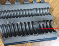 Extrudeuse de tuyau en spirale de Pvc d'irrigation ronde électrique en plastique agricole ondulé à grande vitesse faisant la Machine de fabrication