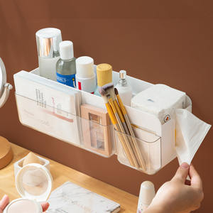 Estante de Pared, Caja Organizadora Autoadhesiva y con Correas de Sujeción, para la Parte Superior de la Litera en Dormitorios, Oficinas, Hogares (Juego XL) - Product Image 5