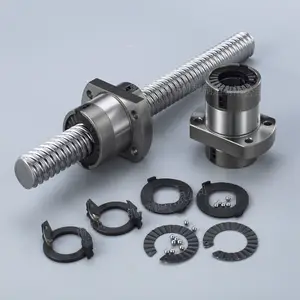 High Precision Rolled ball screw cnc 2525 Ball Screw assembly