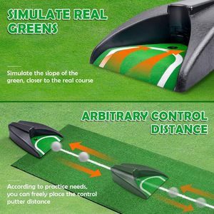 Copa de <span class=keywords><strong>Golf</strong></span> Automática de Alta Calidad, Portátil, para Entrenamiento de <span class=keywords><strong>Golf</strong></span>, con Retorno Automático, para Práctica al Aire Libre - Product Image 6