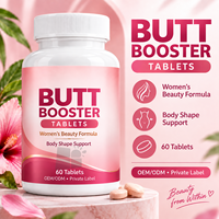 Comprimés OEM de marque privée pour le volume des fesses, supplément de beauté pour femmes, pilules de soutien à la silhouette, fabricant, usine, approvisionnement en gros