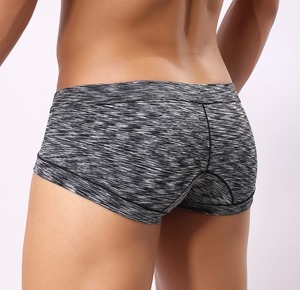 Boxer en coton pour hommes, slip super doux, sous-vêtements sexy, <span class=keywords><strong>string</strong></span> respirant, séchage rapide, violet, <span class=keywords><strong>short</strong></span> tricoté - Product Image 6