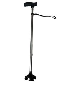 Vente en gros en usine de béquilles de réadaptation pour handicapés béquilles à hauteur réglable béquille à main avec 4 jambes - Product Image 2