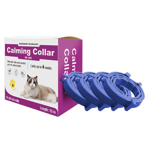 <span class=keywords><strong>Collar</strong></span> <span class=keywords><strong>Calmante</strong></span> de Lujo <span class=keywords><strong>para</strong></span> <span class=keywords><strong>Perros</strong></span>, de Goma Sólida con Aceites Esenciales Naturales y Feromonas <span class=keywords><strong>para</strong></span> Reducir la Ansiedad - Product Image 1
