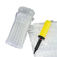 Sac personnalisé de haute qualité PE bulle d'air protéger emballage gonflable pour verre protecteur de bouteille de vin protecteurs de bouteille de vin
