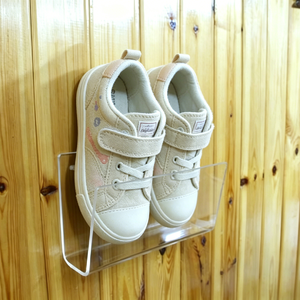 Factory and Custom Wall Door Clear Acrylic Holder <strong>Stand</strong> for Shoes <strong>Boots</strong> Sneakers Transparent Hanging Acrylic Shoe Display Holder - Product Image 5