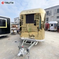 Praktischer Schnellimbisswagen für Straßenverkauf, Frühstückswagen, Warmhaltewagen für Hot Dogs, Imbissanhänger zum Verkauf, Catering-Mobil-Foodtruck