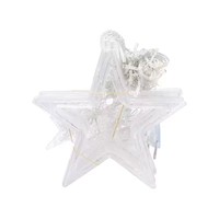2024 nouvelle décoration de Festival de chaîne de lumière de vacances LED pour Ramadan et Pâques étoile rideau lumière intérieur extérieur décoration de fête